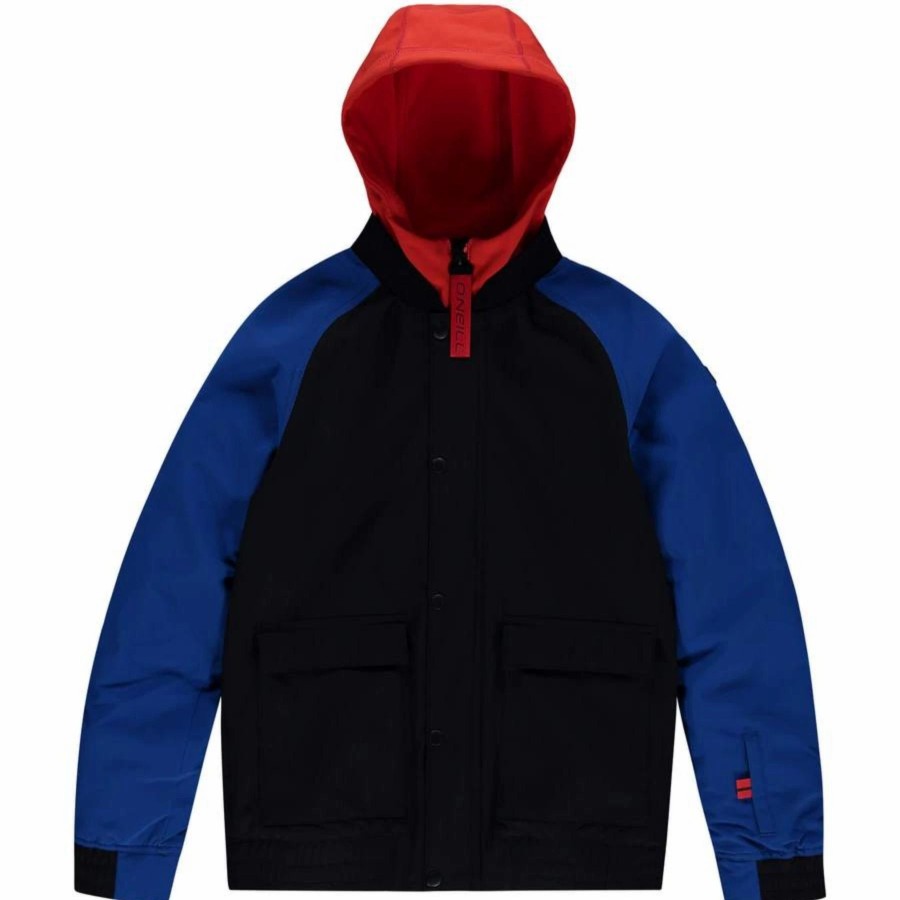 Jackets * | O'Neill Boys Decombe Bomber Jacket 2021 Black Out