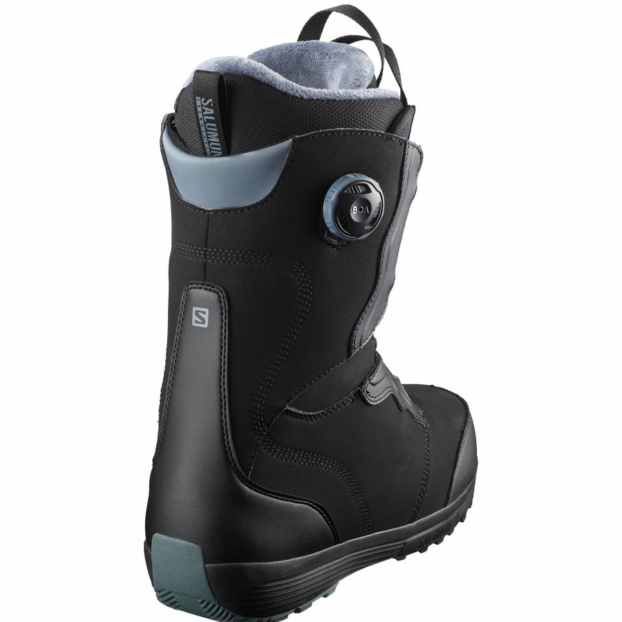 Boots * | Salomon Ivy Boa Sj Boa 2022 Black / Black / Stormy