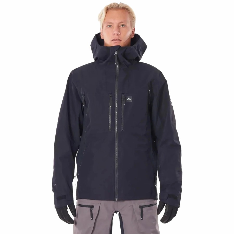 Jackets * | Rip Curl Backcountry Search Jacket Black