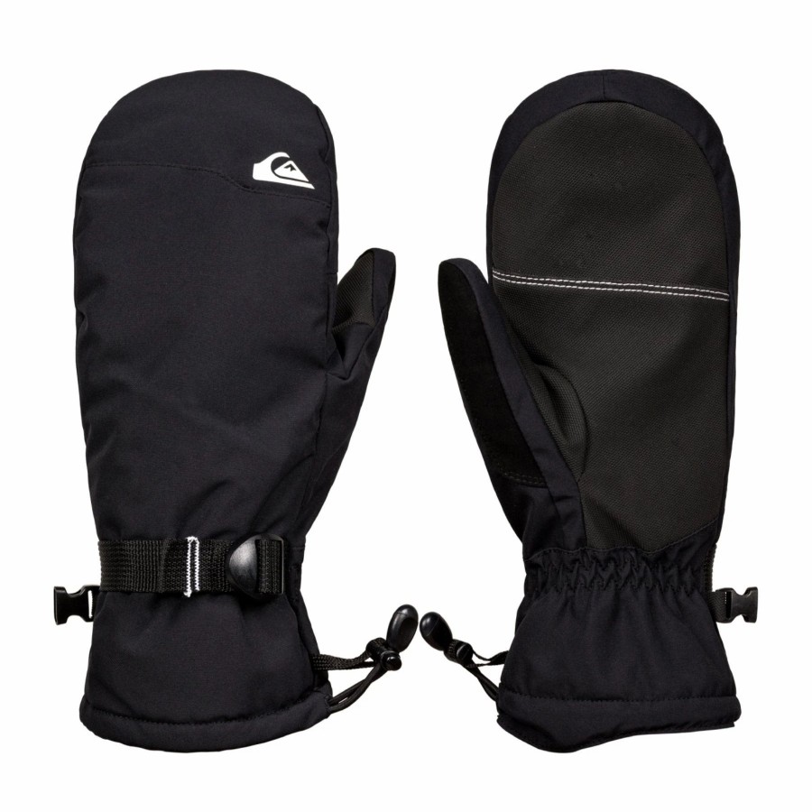 Gloves & Mitts * | Quiksilver Mission Mitt True Black