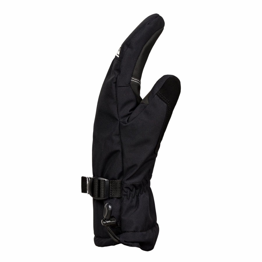 Gloves & Mitts * | Quiksilver Mission Mitt True Black