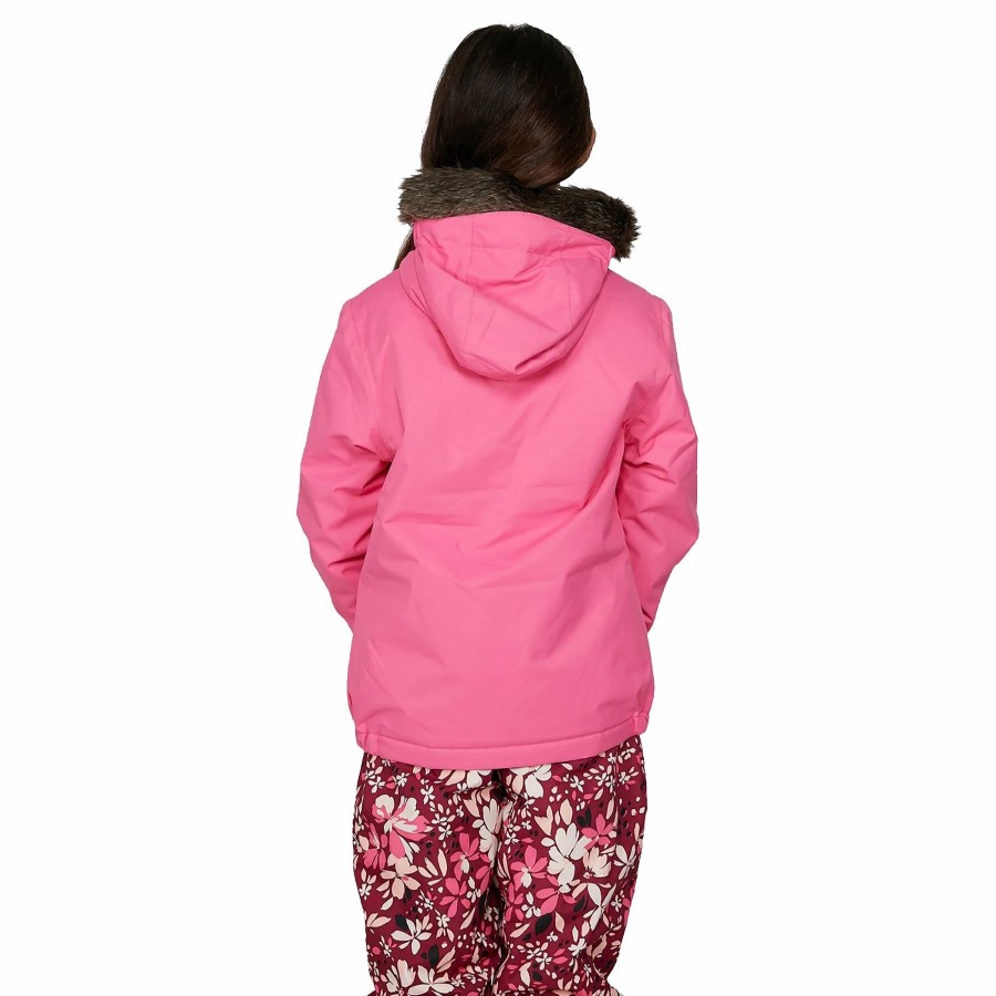 Jackets * | Billabong Girls Sula Jacket Shaka Pink