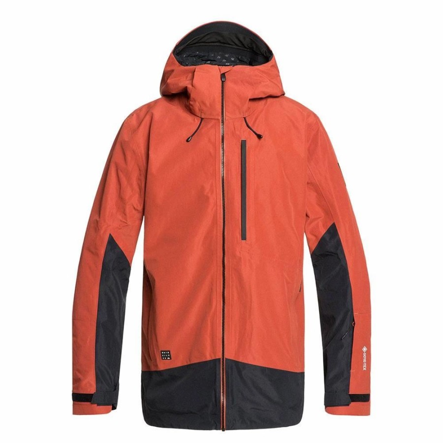 Jackets * | Quiksilver Forever 2L Gore-Tex Jacket 2020 Barn Red