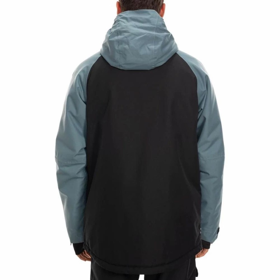 Jackets * | 686 Geo Insulated Jacket 2020 Goblin Blue Colourblock