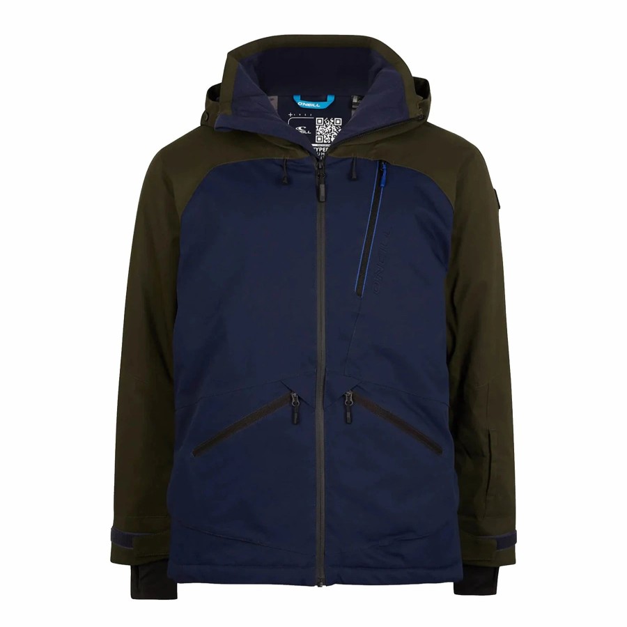 Jackets * | O'Neill Mens Total Disorder Jacket Ink Blue