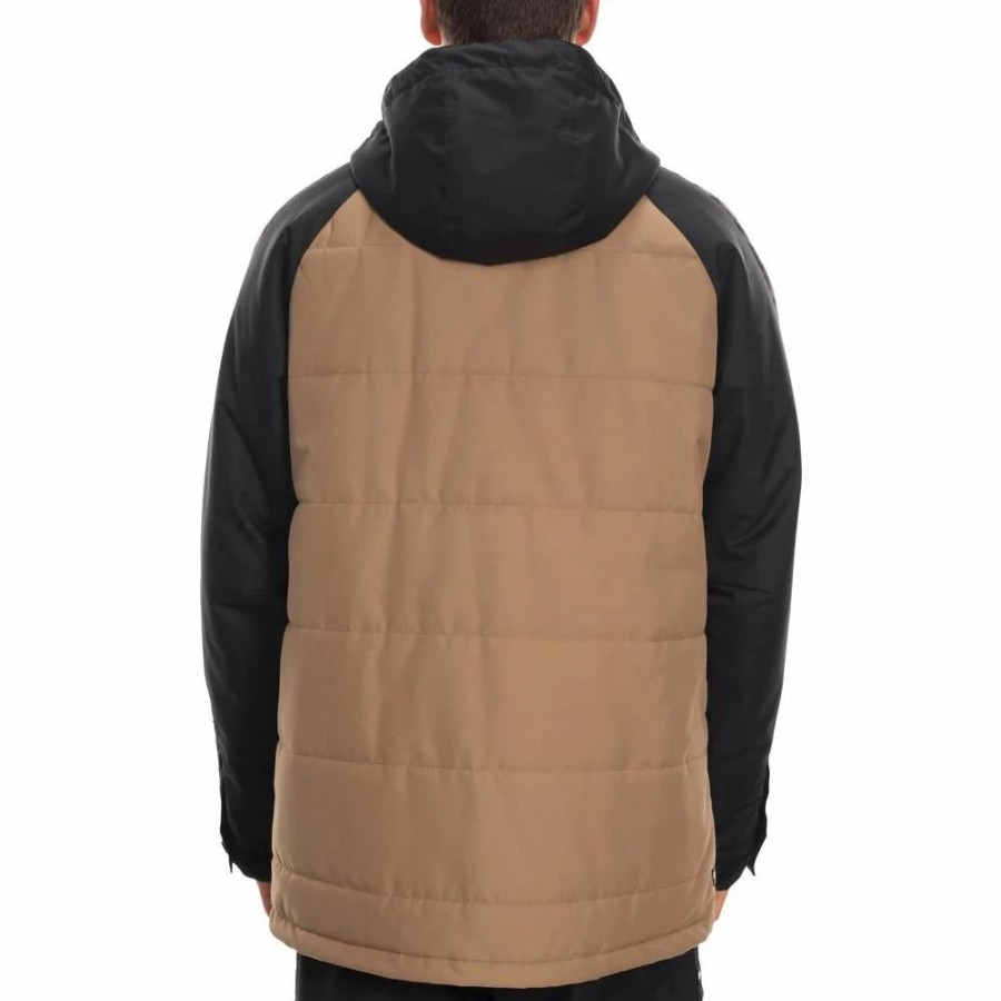 Jackets * | 686 Blend Insulated Jacket 2020 Khaki Colourblock