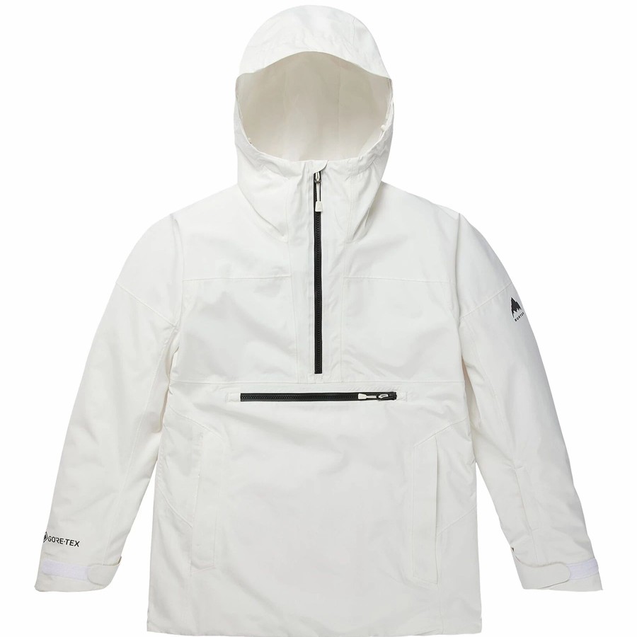 Jackets * | Burton Womens Gore-Tex Pillowline Anorak 2023 Stout White