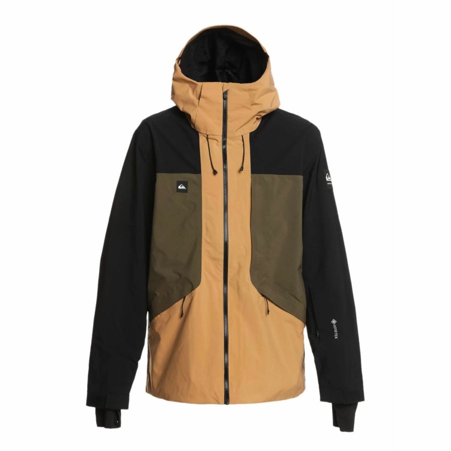 Jackets * | Quiksilver Forever Stretch Gore-Tex Jacket 2023 Tannin