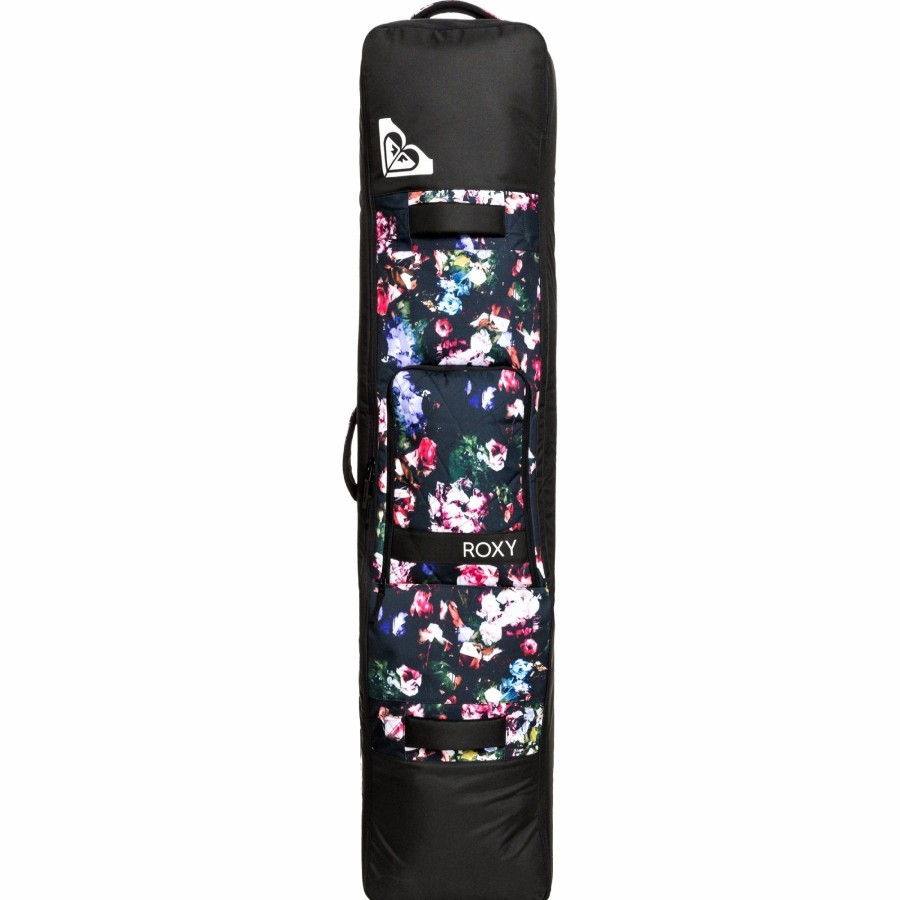 Bags * | Roxy Vermont Boardbag 2021 True Black Blooming Party