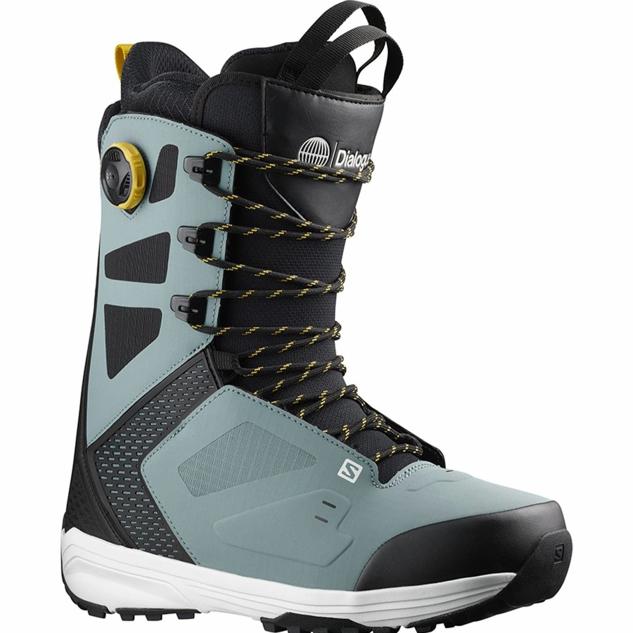 Boots * | Salomon Dialogue Lace Sj Boa 2022 Trooper/Black/White