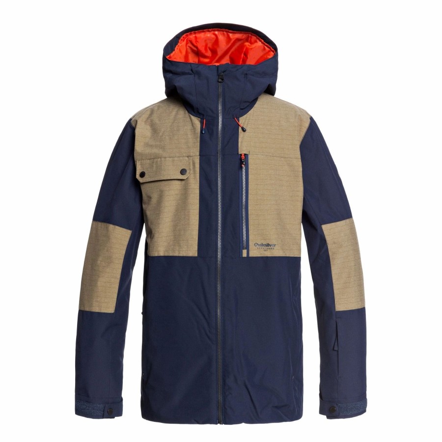 Jackets * | Quiksilver Tamarack Jacket 2021 Navy Blazer