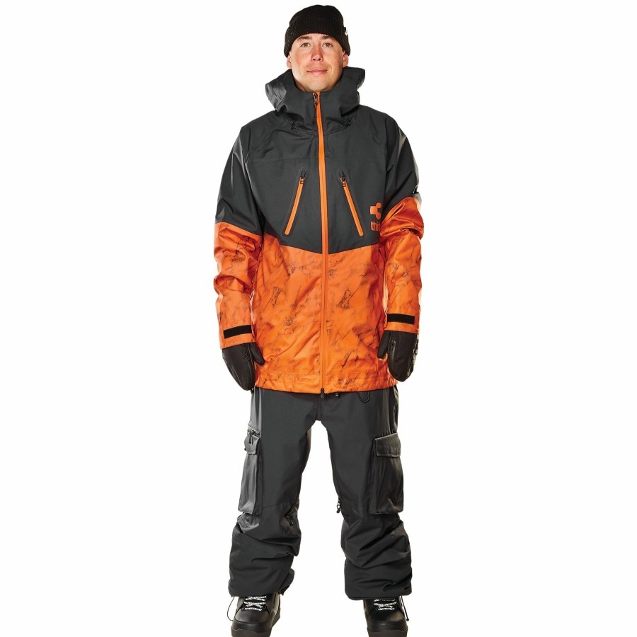 Jackets * | Thirtytwo Tm-3 Jacket 2023 Black/Orange