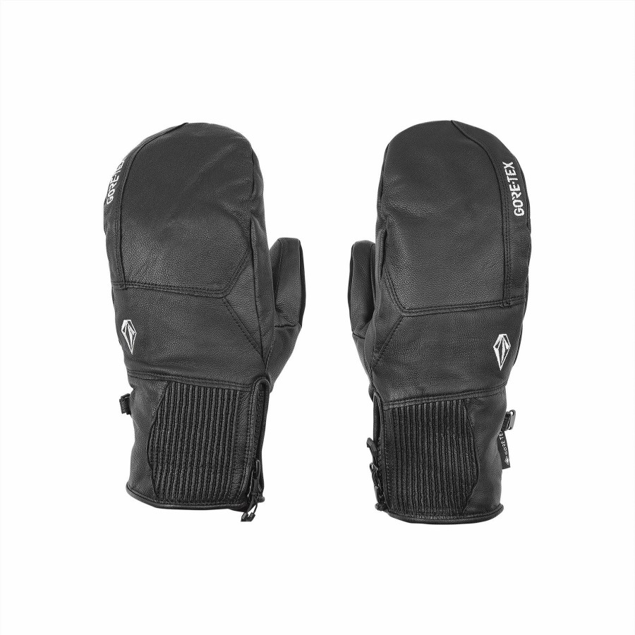 Gloves & Mitts * | Volcom Service Gore-Tex Mitt 2022 Black