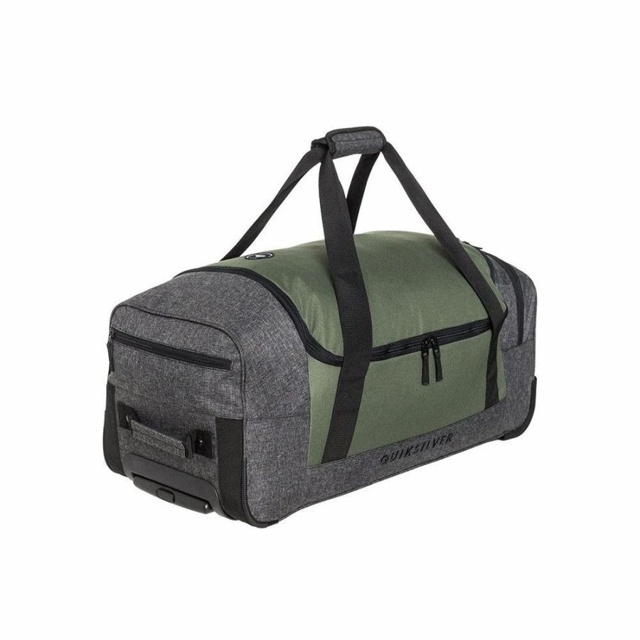 Bags * | Quiksilver New Centurion Wheeled Travel Bag Thyme Cqy0