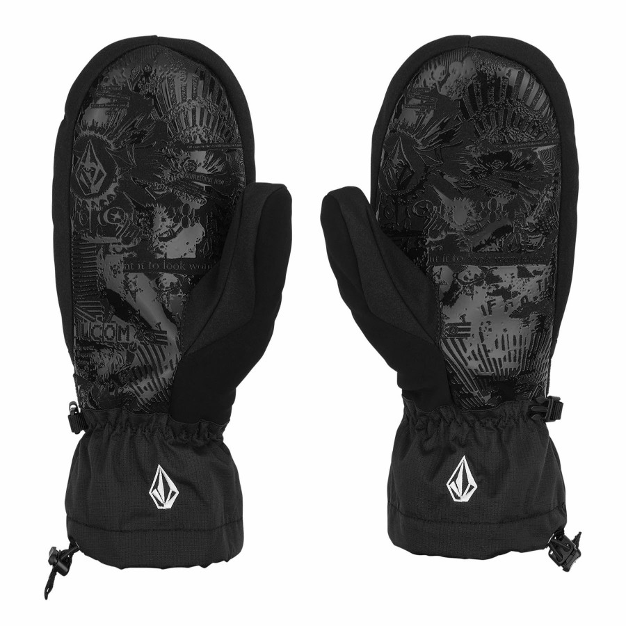 Gloves & Mitts * | Volcom Brighton Mitt 2023 Black