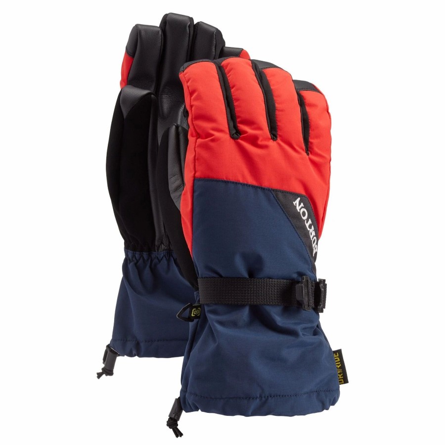 Gloves & Mitts * | Burton Mens Prospect Glove 2021 Dress Blue/Flame Scarlet