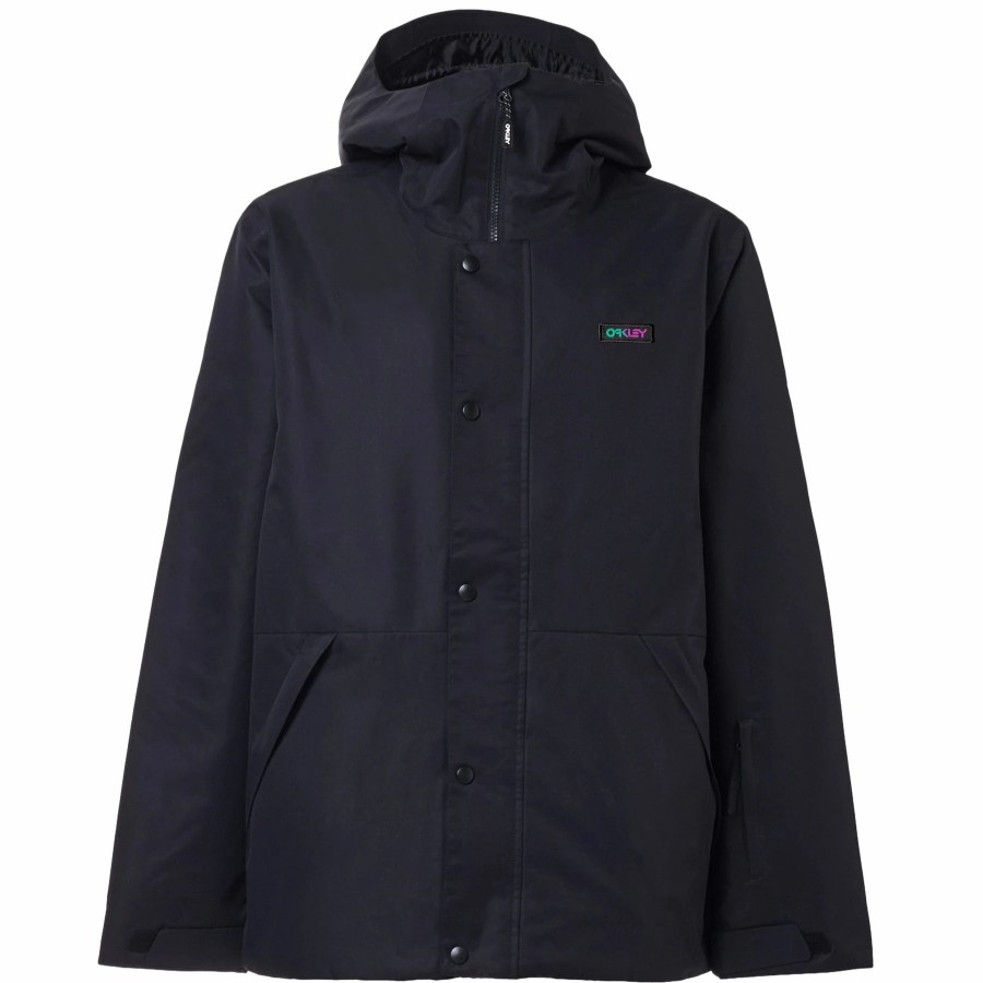 Jackets * | Oakley Range Rc Jacket Blackout