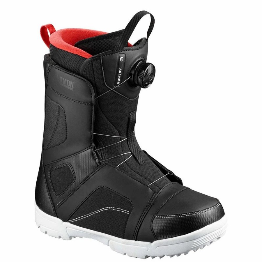 Boots * | Salomon Anchor Black