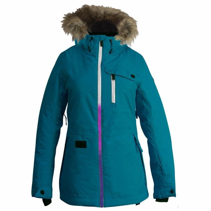 Jackets * | Powder Room Glades Insulated Jacket Colonial Blue