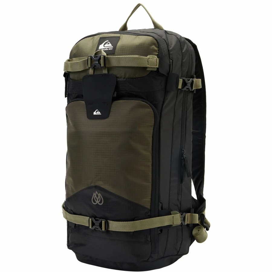 Bags * | Quiksilver Tr Platinum Backpack 2023 Black/Green