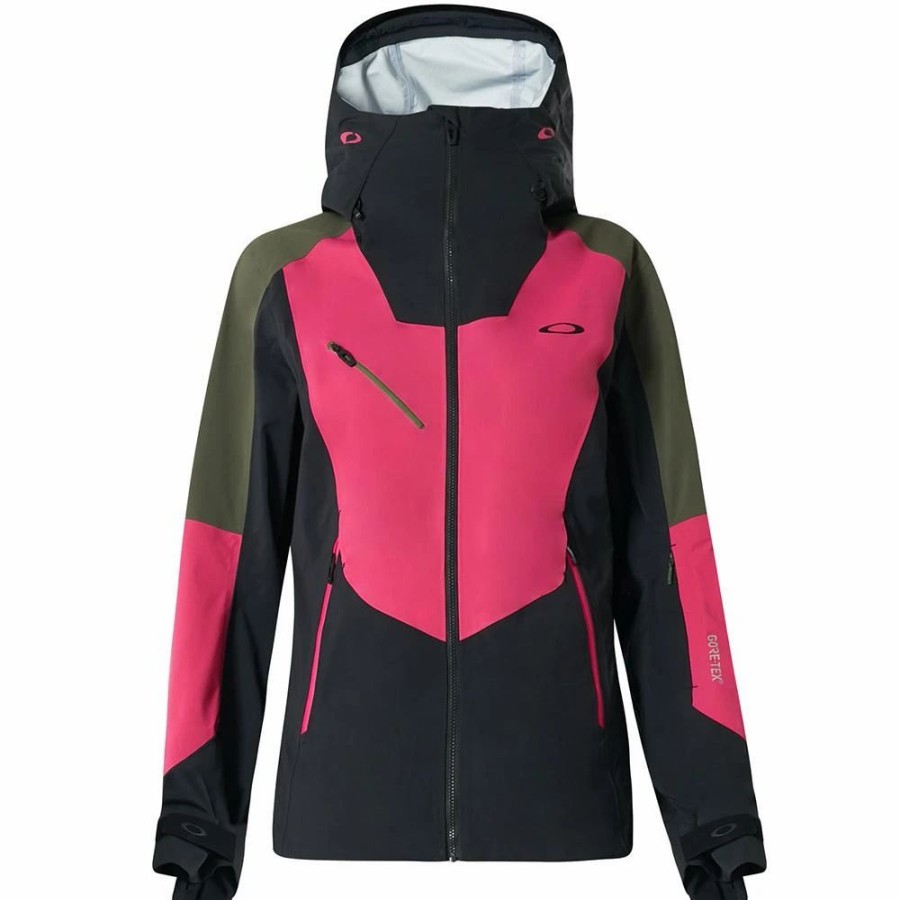 Jackets * | Oakley Spellbound Shell 3L Gore-Tex Jacket Blackout