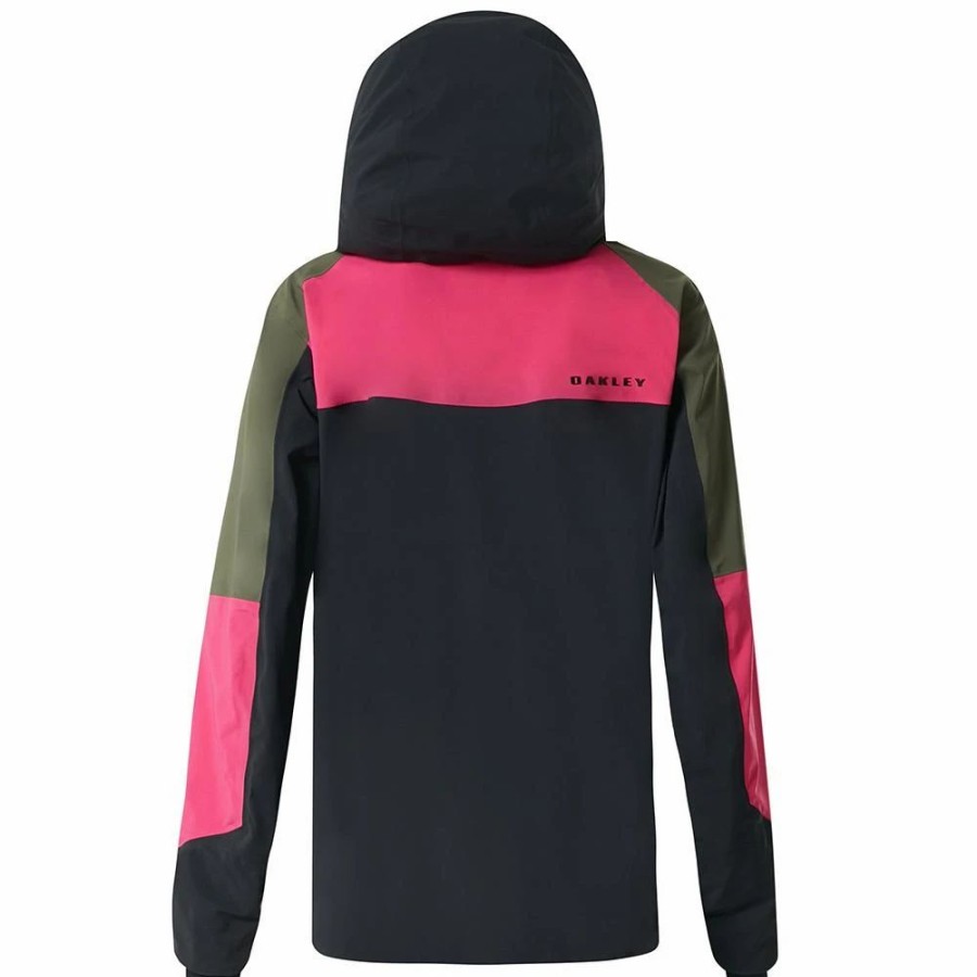 Jackets * | Oakley Spellbound Shell 3L Gore-Tex Jacket Blackout