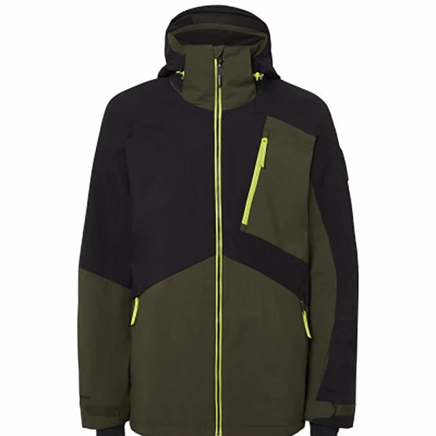 Jackets * | O'Neill Mens Aplite Jacket 2020 Forest Night