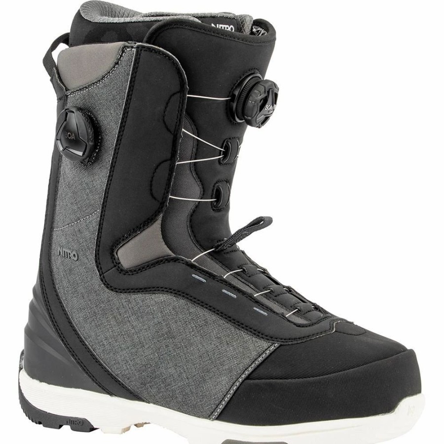 Boots * | Nitro Club Dual Boa 2020 Black