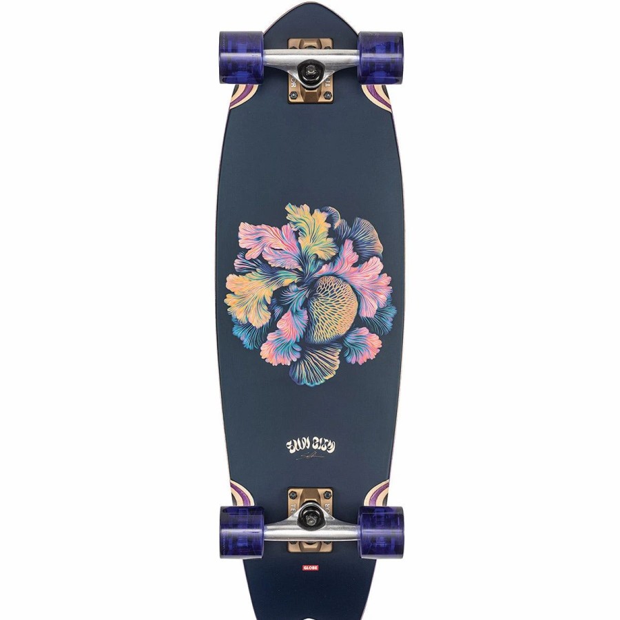 Skate * | Globe Skateboards Sun City 30 Cruiser Skateboard Coral Unity