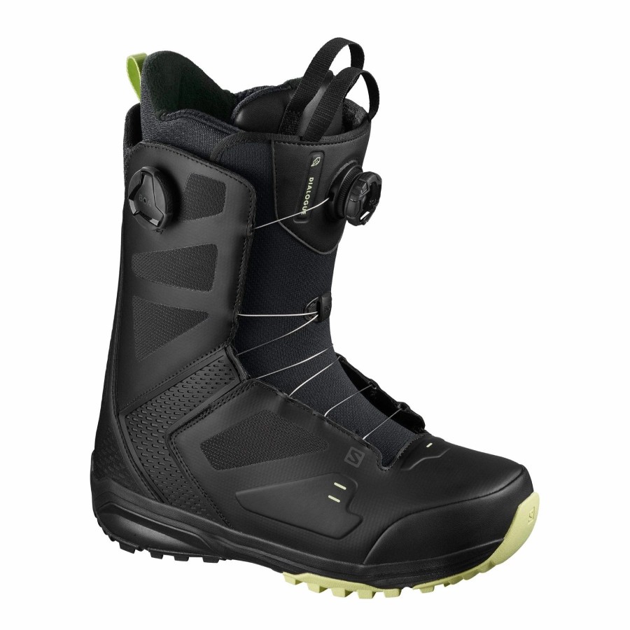 Boots * | Salomon Dialogue Focus Boa Wide 2021 Black