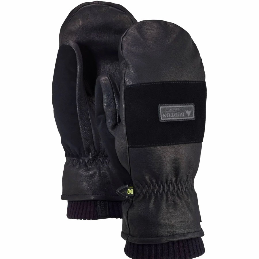 Gloves & Mitts * | Burton Mens Free Range Mitt 2022 True Black