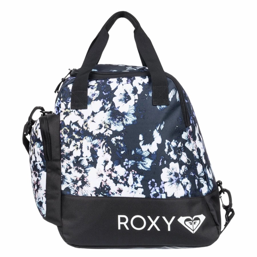 Bags * | Roxy Northa Boot Bag 2023 Black Flowers