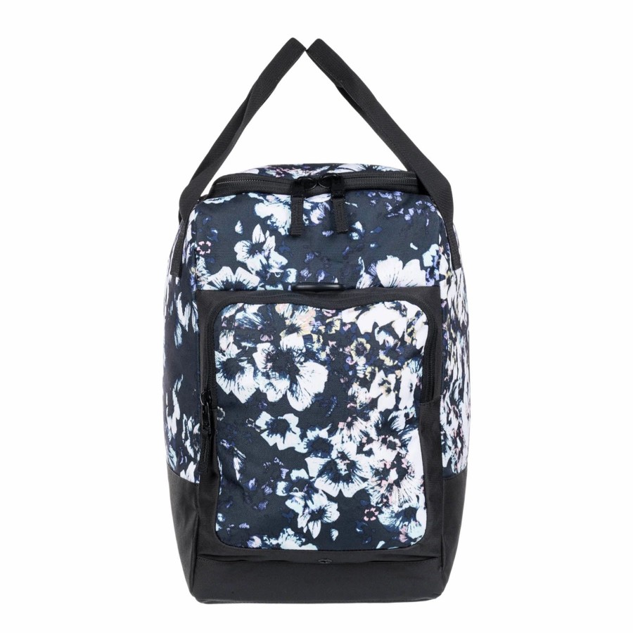 Bags * | Roxy Northa Boot Bag 2023 Black Flowers