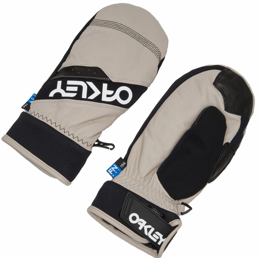 Gloves & Mitts * | Oakley Factory Winter Mittens 2.0 2023 Stone Gray