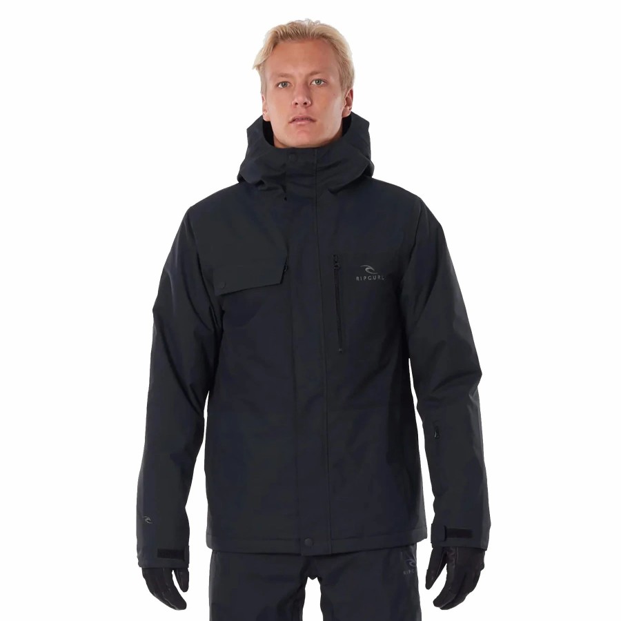 Jackets * | Rip Curl Twister Jacket Black