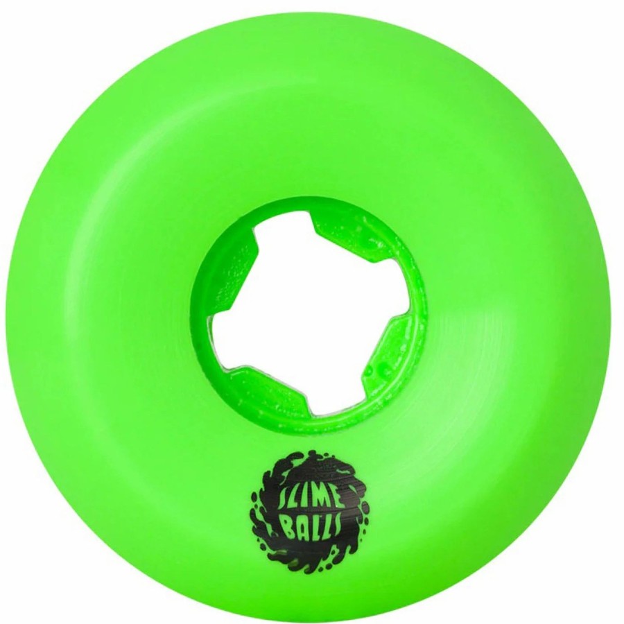 Skate * | Slime Balls 56Mm Flea Balls Speed Balls Green 99A Skateboard Wheels