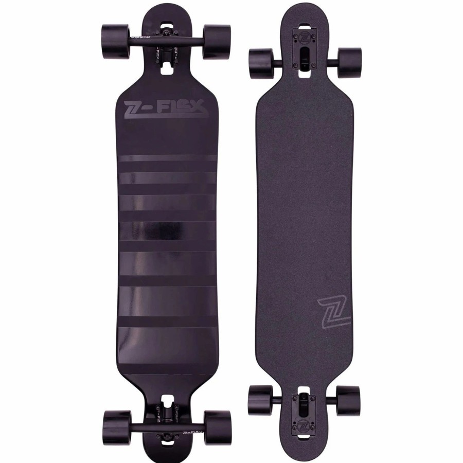 Skate * | Z-Flex Skateboards Shadow Lurker Drop Through 41.5 Cruiser Complete Skateboard