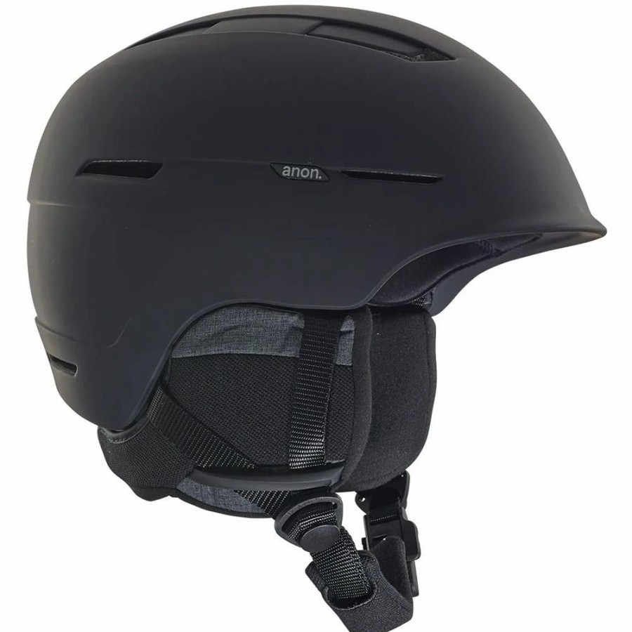 Helmets * | Anon Invert Mips Asian Fit 2020 Black