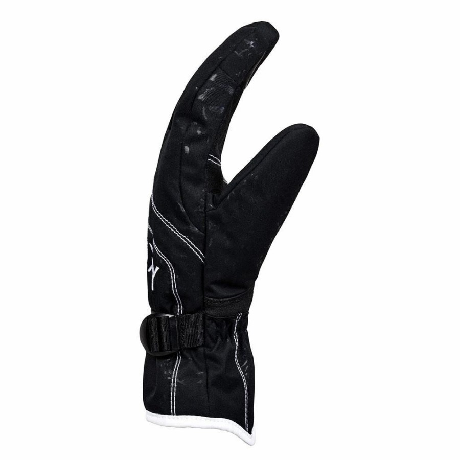 Gloves & Mitts * | Roxy Jetty Solid Gloves 2020 True Black