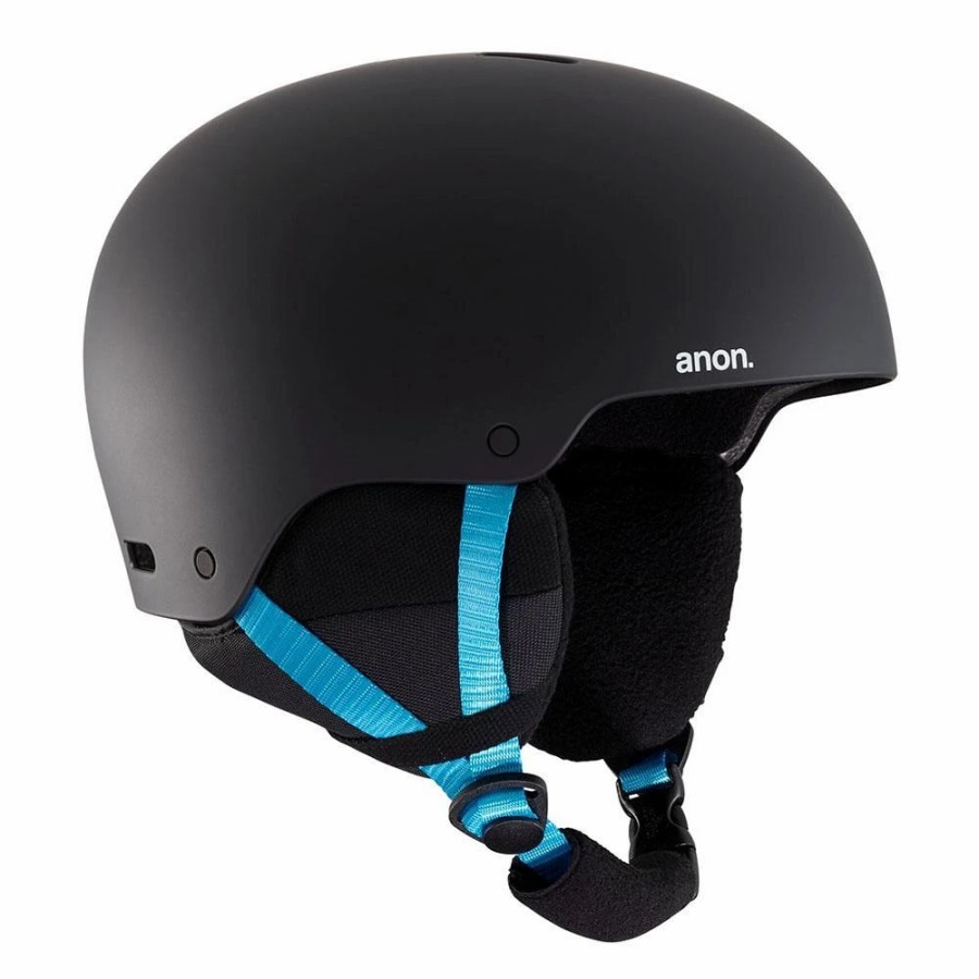 Helmets * | Anon Raider 3 2020 Black Pop