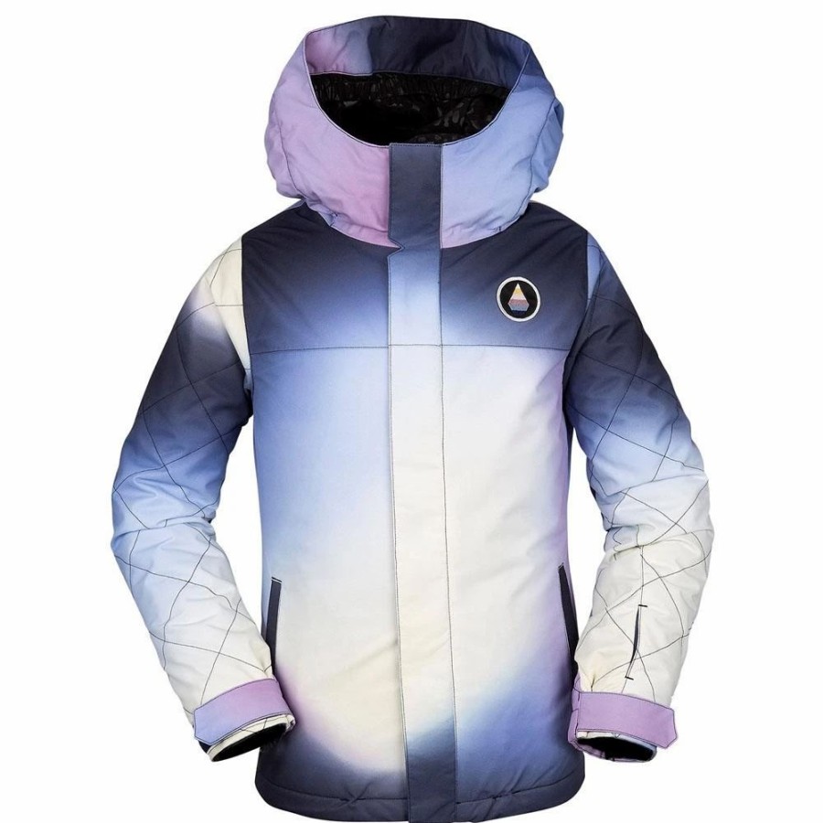 Jackets * | Volcom Sass N Fras Insulated Kids Jacket 2020 White