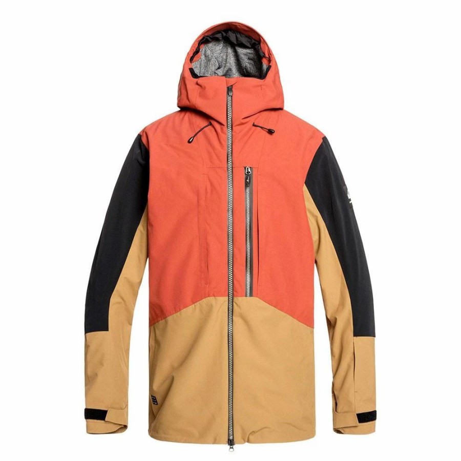 Jackets * | Quiksilver Travis Rice Stretch Jacket 2020 Barn Red