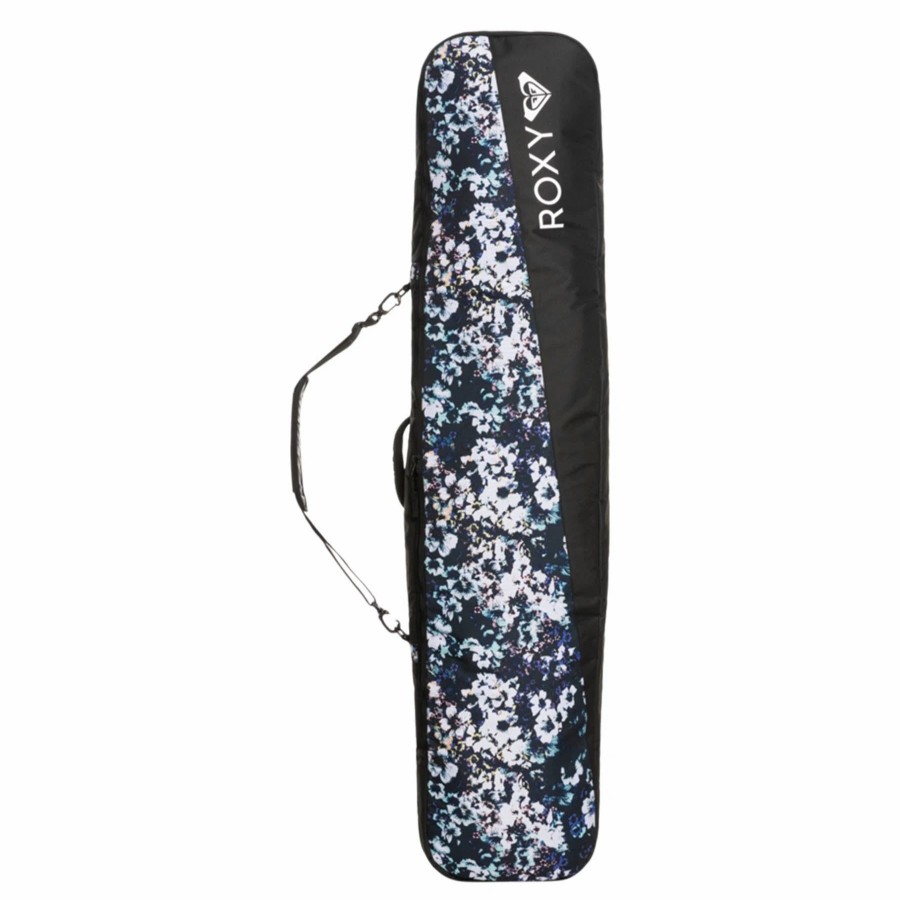 Bags * | Roxy Board Sleeve 2023 Black Flowers