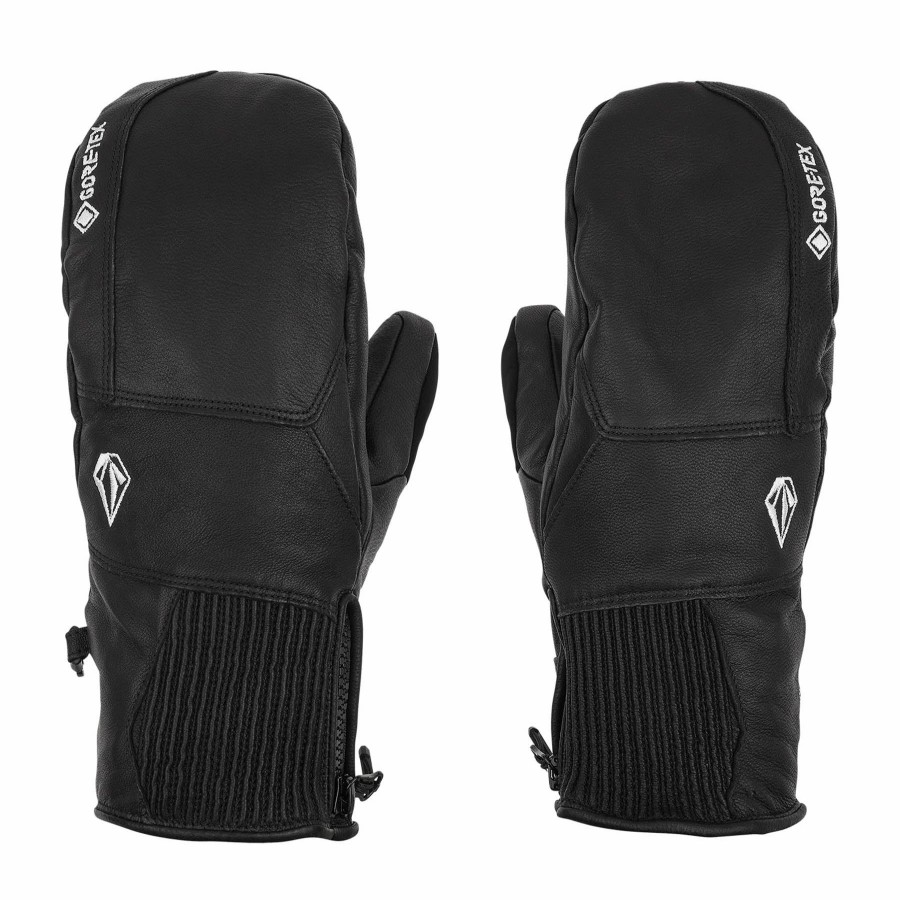 Gloves & Mitts * | Volcom Service Gore-Tex Mitt 2023 Black