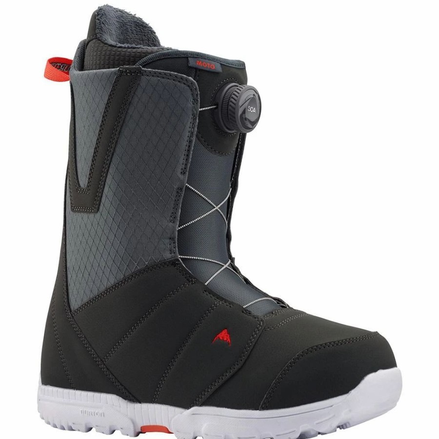 Boots * | Burton Moto Boa 2020 Gray/Red