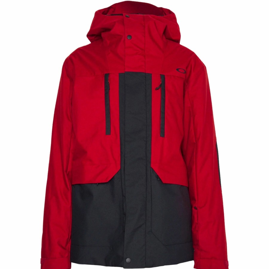 Jackets * | Oakley Sierra Insulated Jacket 2023 Iron Red/Blackout