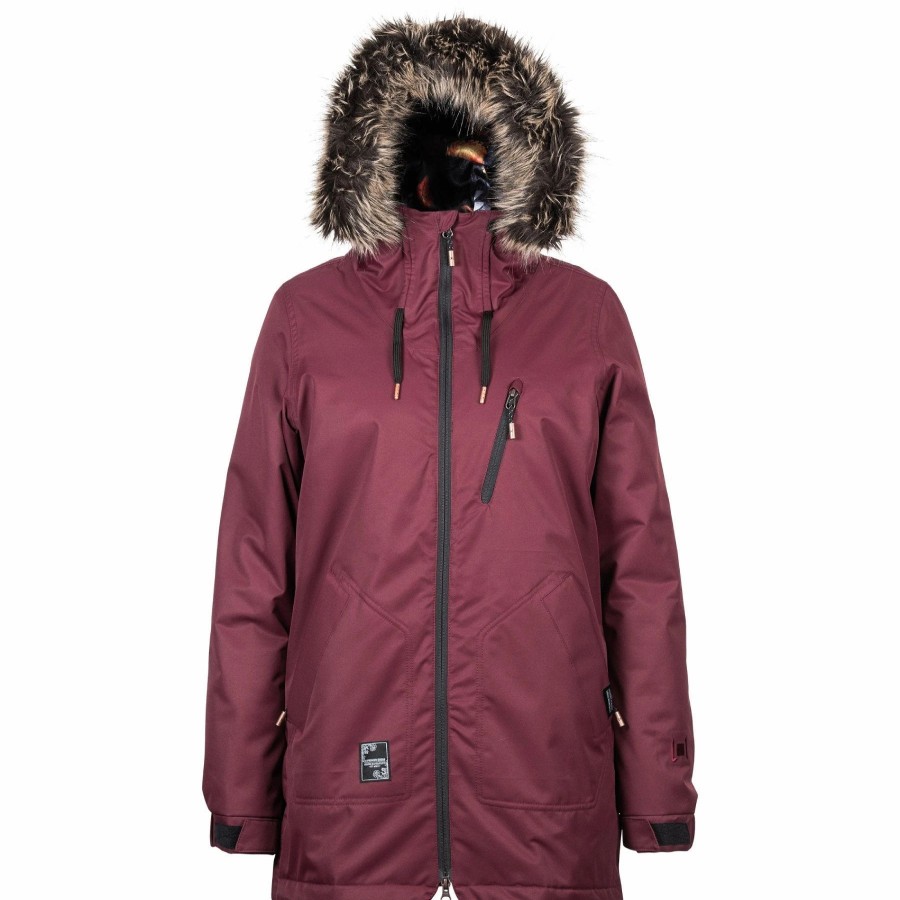 Jackets * | L1 Fairbanks Jacket 2021 Wine