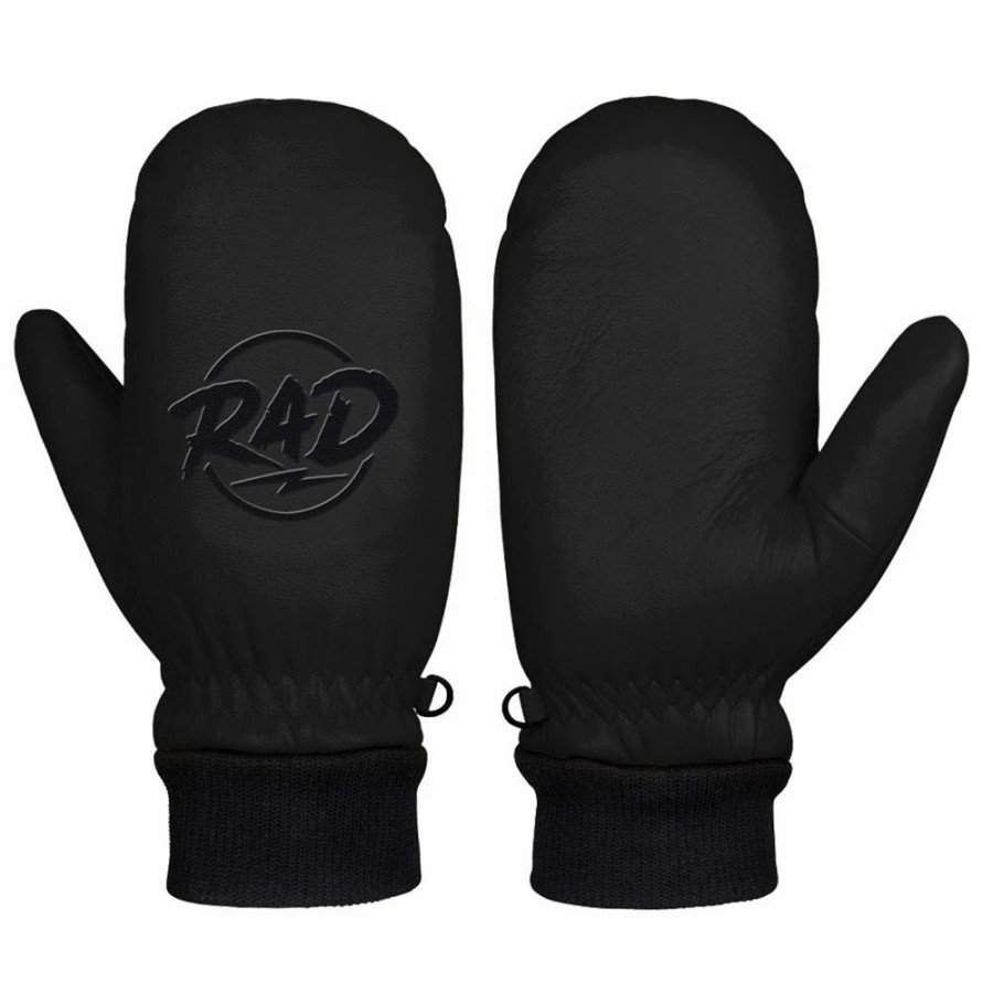 Gloves & Mitts * | Rad Gloves Tradie Mitten Black