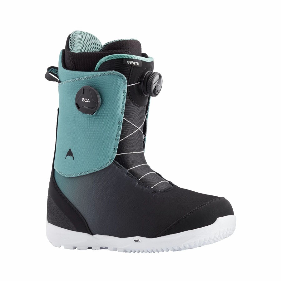 Boots * | Burton Swath Boa 2021 Slate/Black Fade