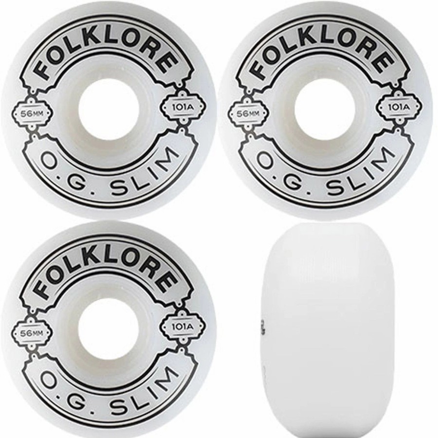 Skate * | Folklore Skateboards Og Slim Classic 101A Skateboard Wheels